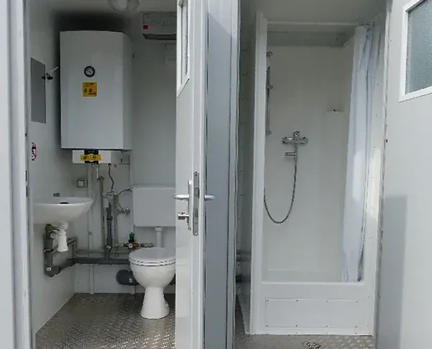BLOC SANITAIRE 1 TOILETTE + DOUCHE ET LAVABOT EN OPTION – Image 4