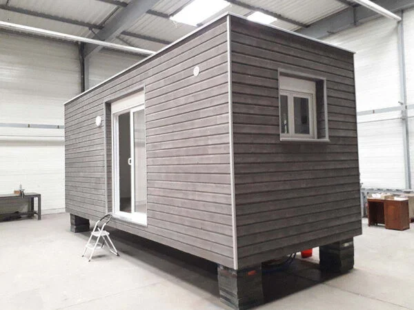 Conteneur Tiny Cube 20 m² – Espace de Vie Aménagé