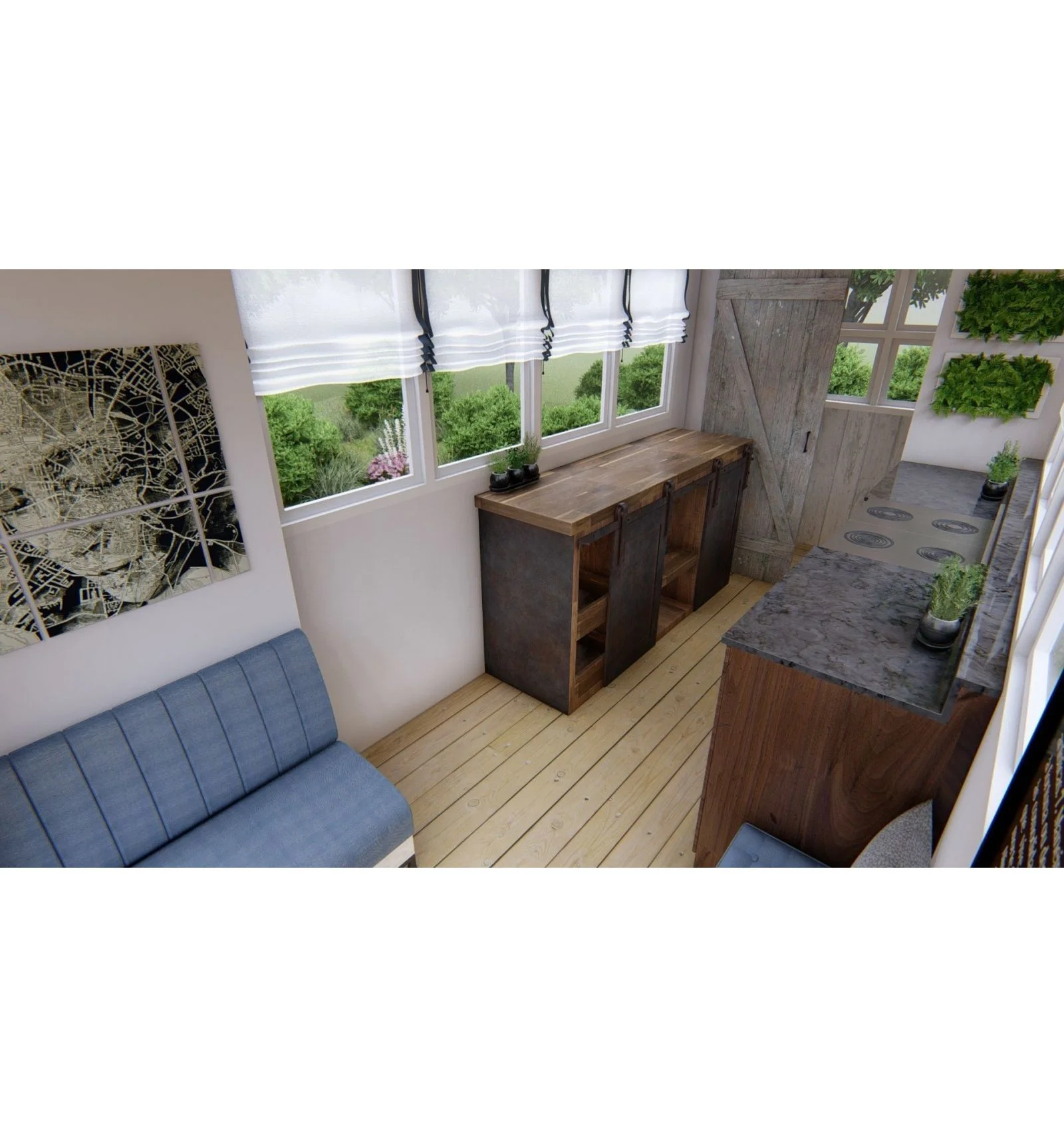 Abri de jardin pas cher en Conteneur Maritime 20 Pieds – Image 3
