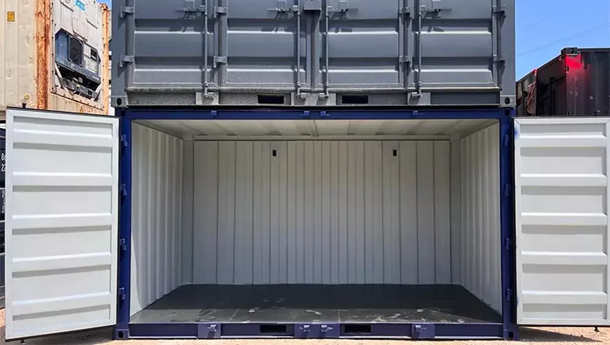 Container 15 Pieds Open Side Occasion – Accès Latéral Complet et Stockage Sécurisé – Image 3