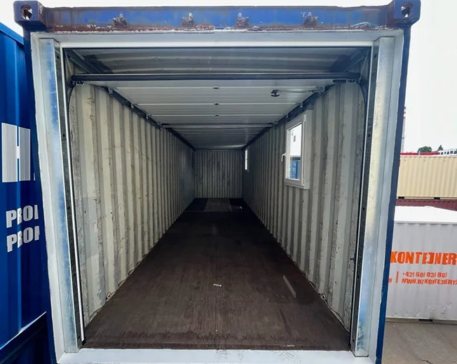 Conteneur Maritime 30 Pieds d’Occasion avec Porte Sectionnelle – Image 3