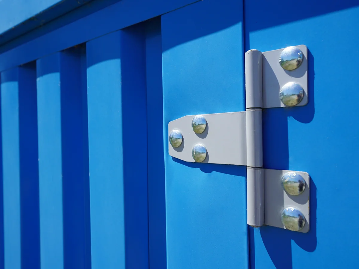 Conteneur Bar Démontable 3×2 mètres Bleu RAL 5012 – Image 6